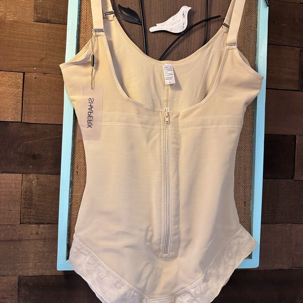 NWT Beige Shapewear Bodysuit by Shaperx, size L
